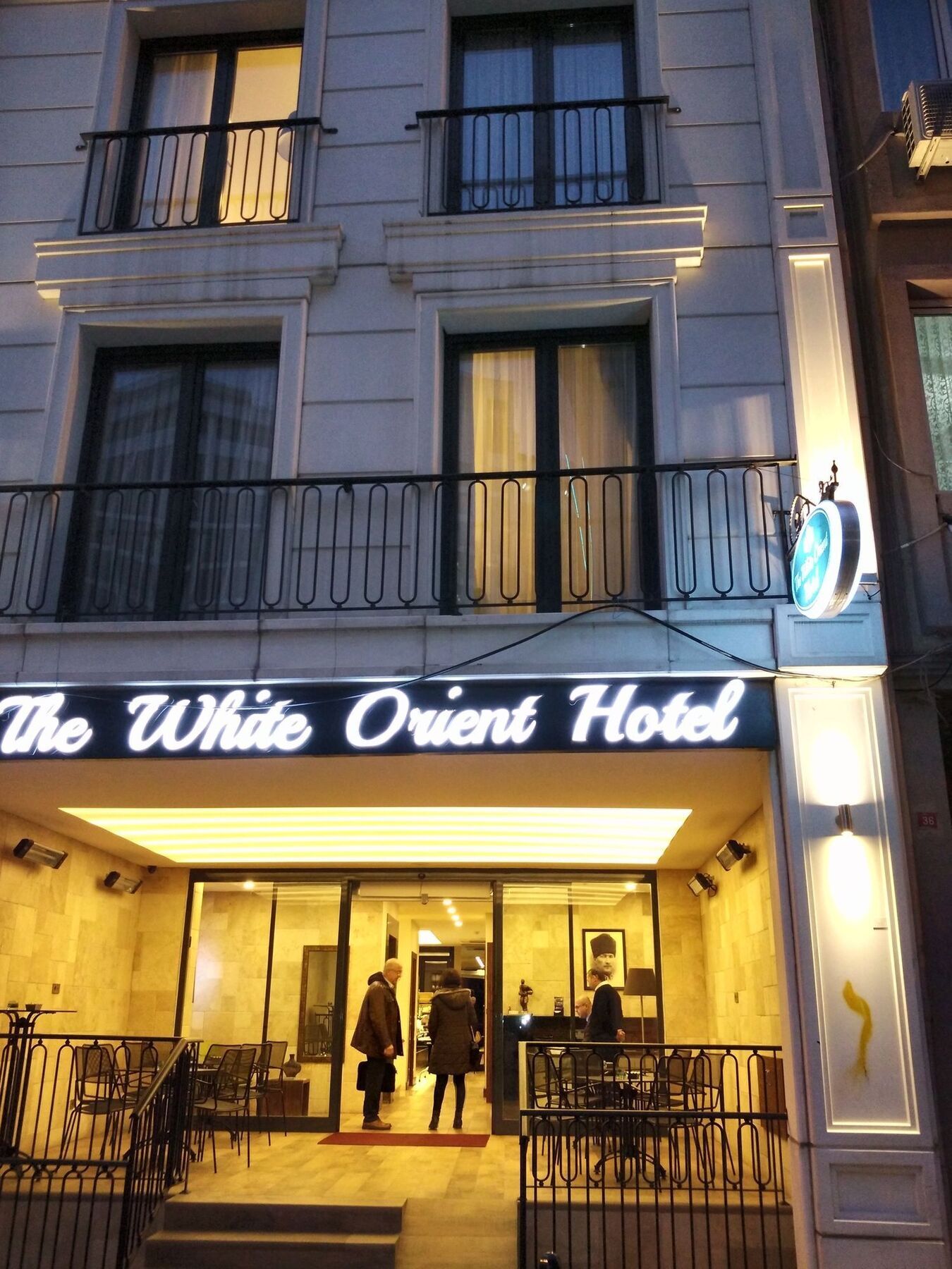 The White Orient Hotel Isztambul Kültér fotó